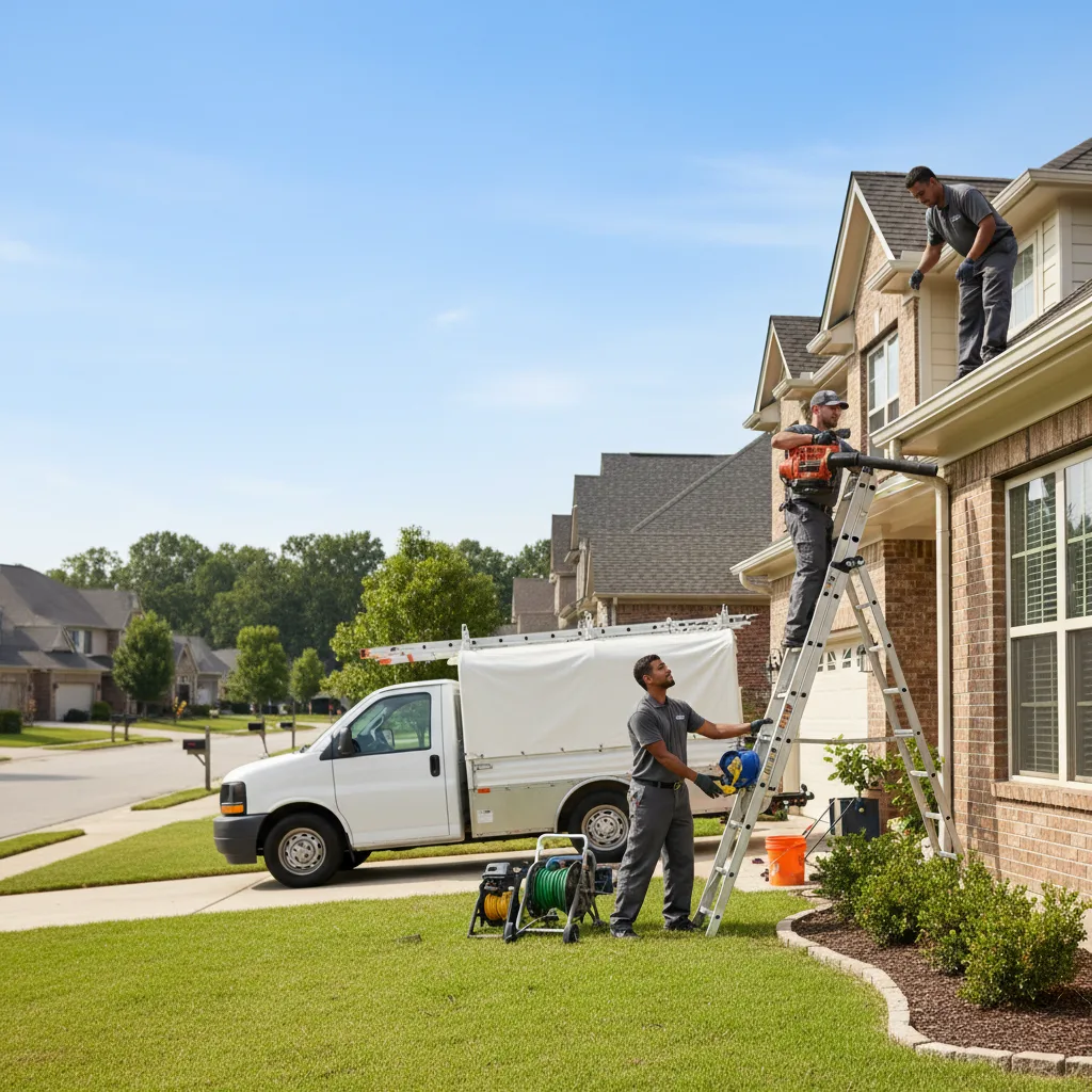 Home Gutter Service in Brenham, TX near me